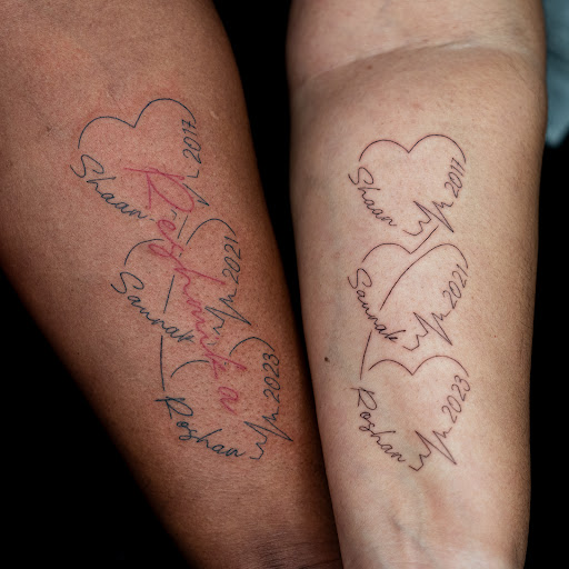 Explore tattoo background filler ideas, creative tattoo ideas in Gilroy, available at 2911 Tattoo