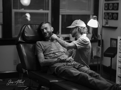 Explore happiness tattoo ideas, creative tattoo ideas in Canton, available at The Inkeepers Tattoo Parlor