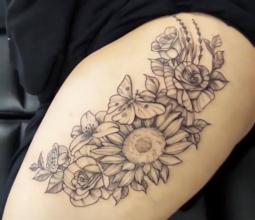 Explore meaningful tattoo ideas for females, creative tattoo ideas in Coachella, available at Ink Devotion Tattoo & Body Piercings