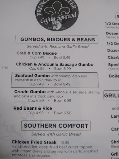 Cajun Restaurant «French Quarter Cajun Seafood», reviews and photos, 7099 Hwy 6, Houston, TX 77095, USA