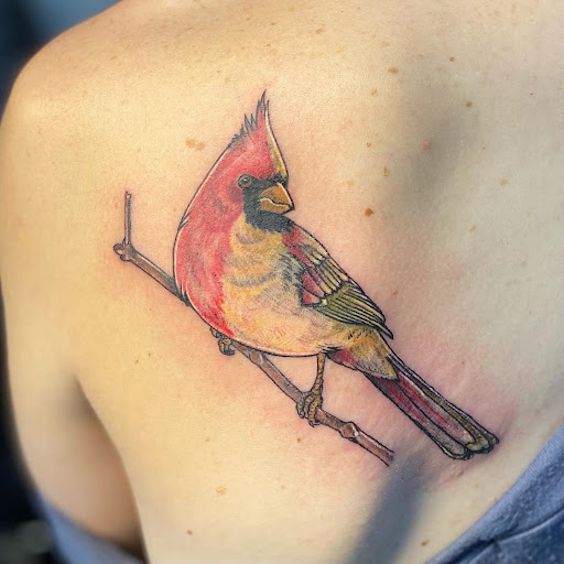 Explore art the clown tattoo ideas, creative tattoo ideas in Fort Collins, available at Meadowlark Tattoo