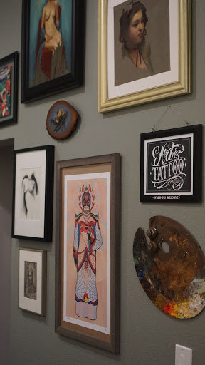 Explore star tattoo sleeve ideas, creative tattoo ideas in Oxnard, available at Downtown Tattoo & Body Piercing