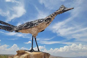 Recycled Roadrunner Sculpture image