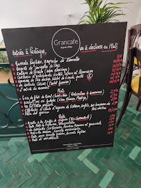 Menu / carte de Gran café à Marseille