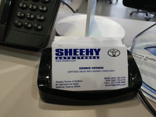 Toyota Dealer «Sheehy Toyota of Stafford», reviews and photos, 95 Garrisonville Rd, Stafford, VA 22554, USA