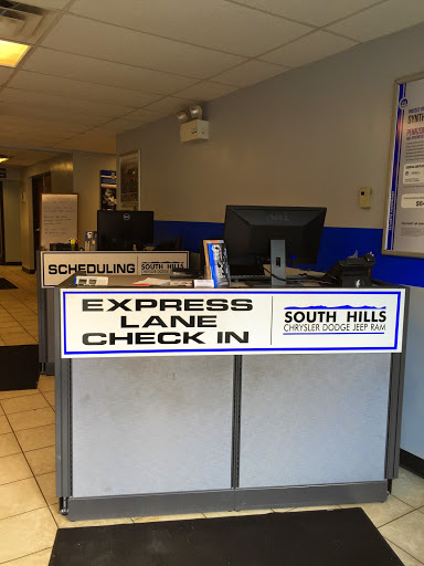 Car Dealer «South Hills Chrysler Dodge Jeep Ram Fiat», reviews and photos, 3344 Washington Rd, McMurray, PA 15317, USA