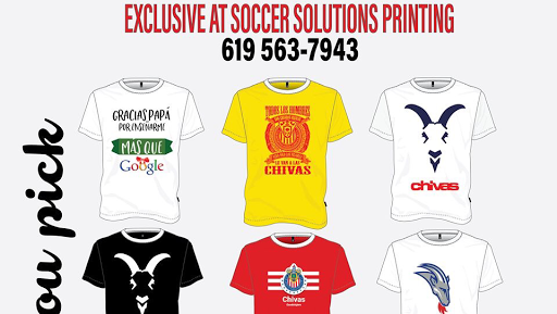 Soccer Solutions DTG printing