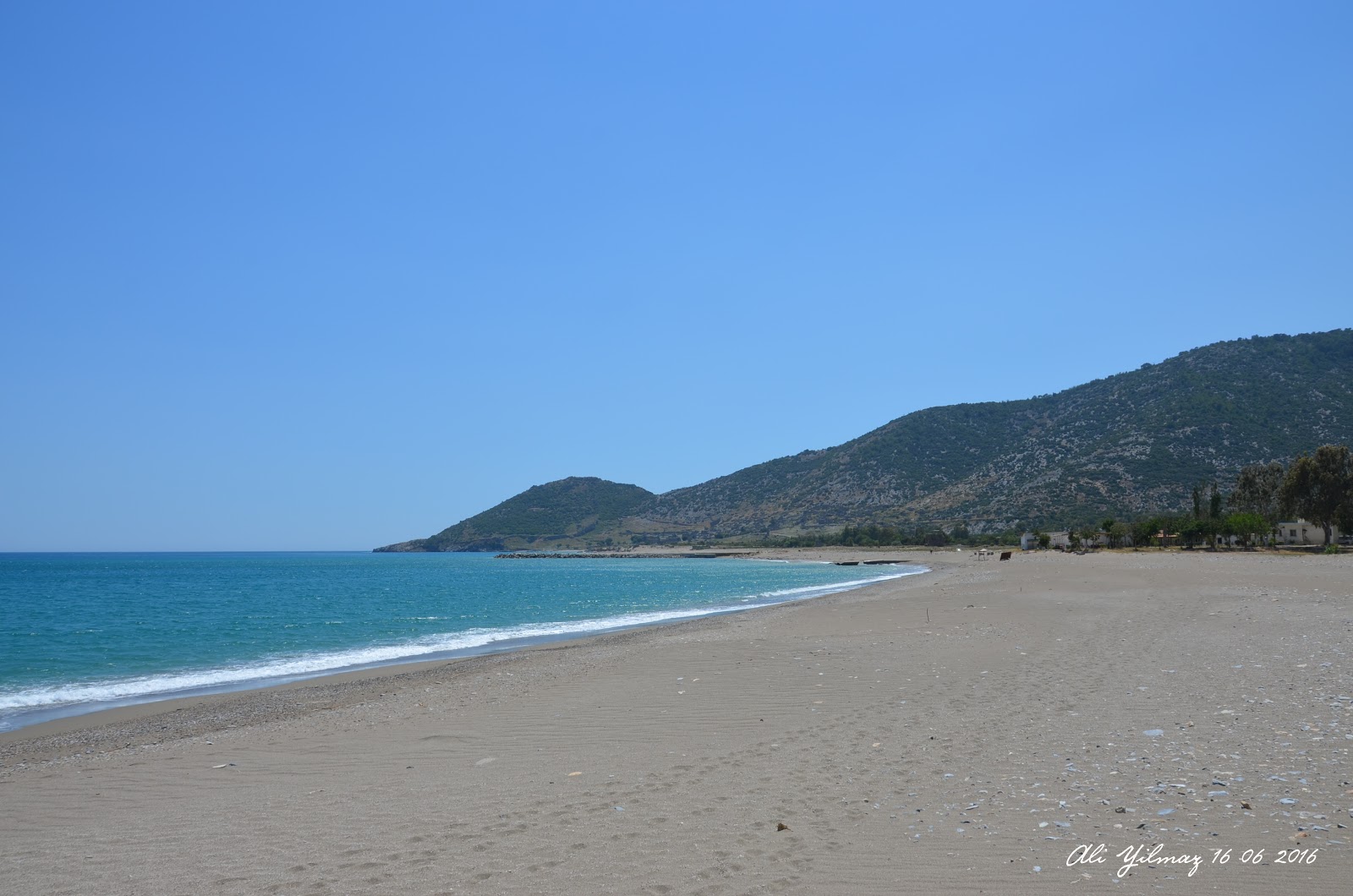 Foto di Guneyyurt beach area servizi