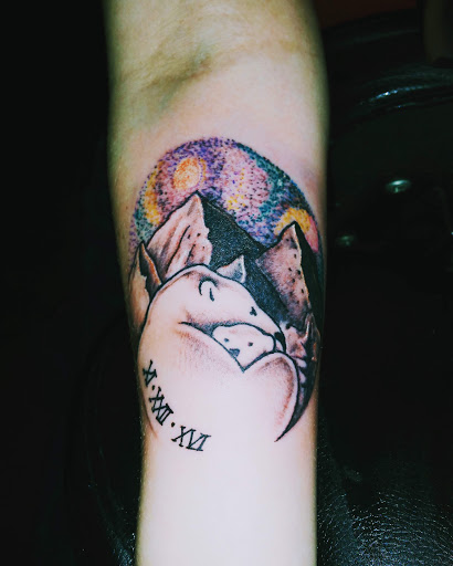Find earth sign tattoo ideas for your next unique tattoo in Sumter at LegendaryArt,LLC ,Tattoo Shop