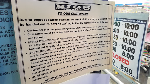 Sporting Goods Store «Big 5 Sporting Goods», reviews and photos, 18621 Main St, Huntington Beach, CA 92648, USA