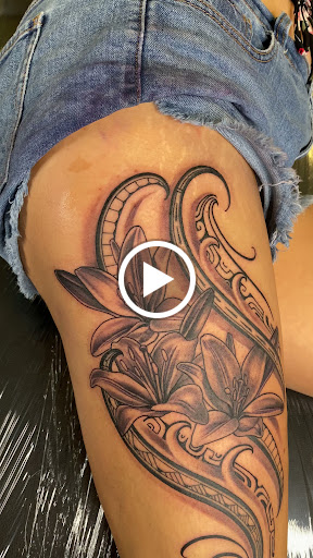 Explore butterfly cover up tattoo ideas, creative tattoo ideas in Kailua Kona, available at Packing Ink Tattoos