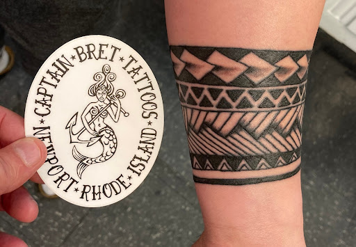 Explore rune tattoo ideas, creative tattoo ideas in Newport, available at Tattoos by Captain Bret