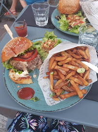 Hamburger végétarien du Bistro Restaurant Saint Vincent 