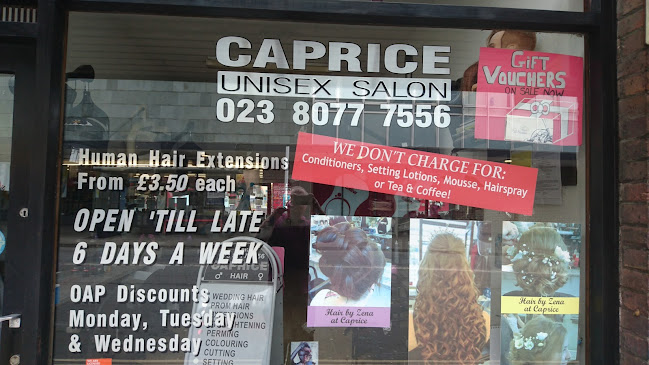 Reviews of Caprice Unisex Hair Salon in Southampton - Barber shop