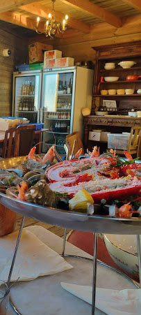 Plats et boissons du Restaurant de fruits de mer La Vieille Digue à Blainville-sur-Mer - n°17
