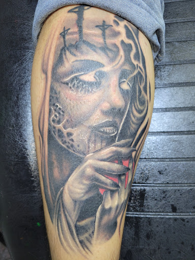 Find joker tattoo ideas for your next unique tattoo in Angola at Hoodlum Ink