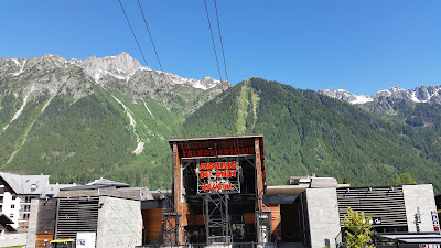 L'Aiguille du Midi à Chamonix-Mont-Blanc