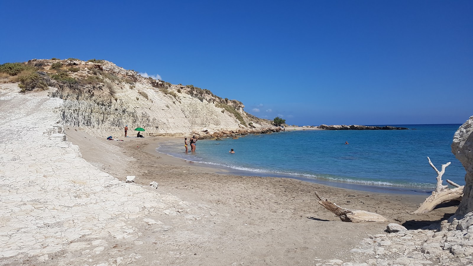 Foto von Argilos beach mit sehr sauber Sauberkeitsgrad