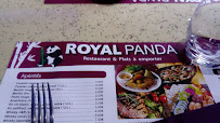 Royal Panda à Angers menu