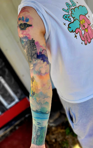 Explore mexican tattoo ideas for guys, creative tattoo ideas in Benton, available at Spectrum Tattoo