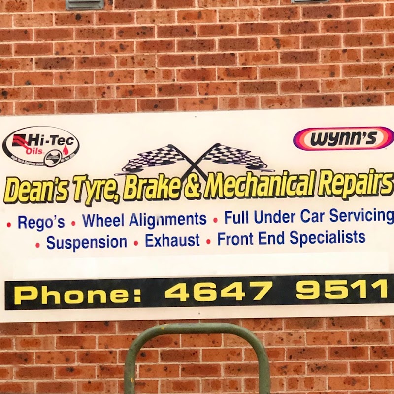 Deans Tyre Brake & Mechanical Repairs