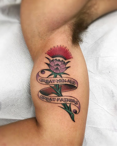 Explore cover up tattoo ideas for upper back, creative tattoo ideas in Twentynine Palms, available at Hilltop Tattoo Company