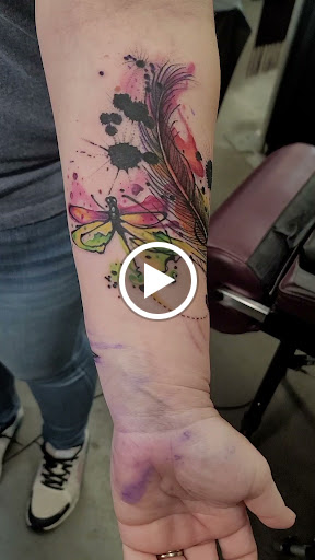 Explore dark tattoo cover up ideas, creative tattoo ideas in Hillsboro, available at Reflections Art Gallery and Studio