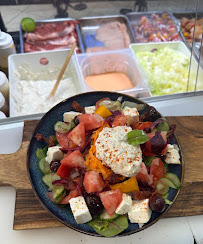 Salade grecque du Restaurant méditerranéen Souvlaki grill à Paris - n°5