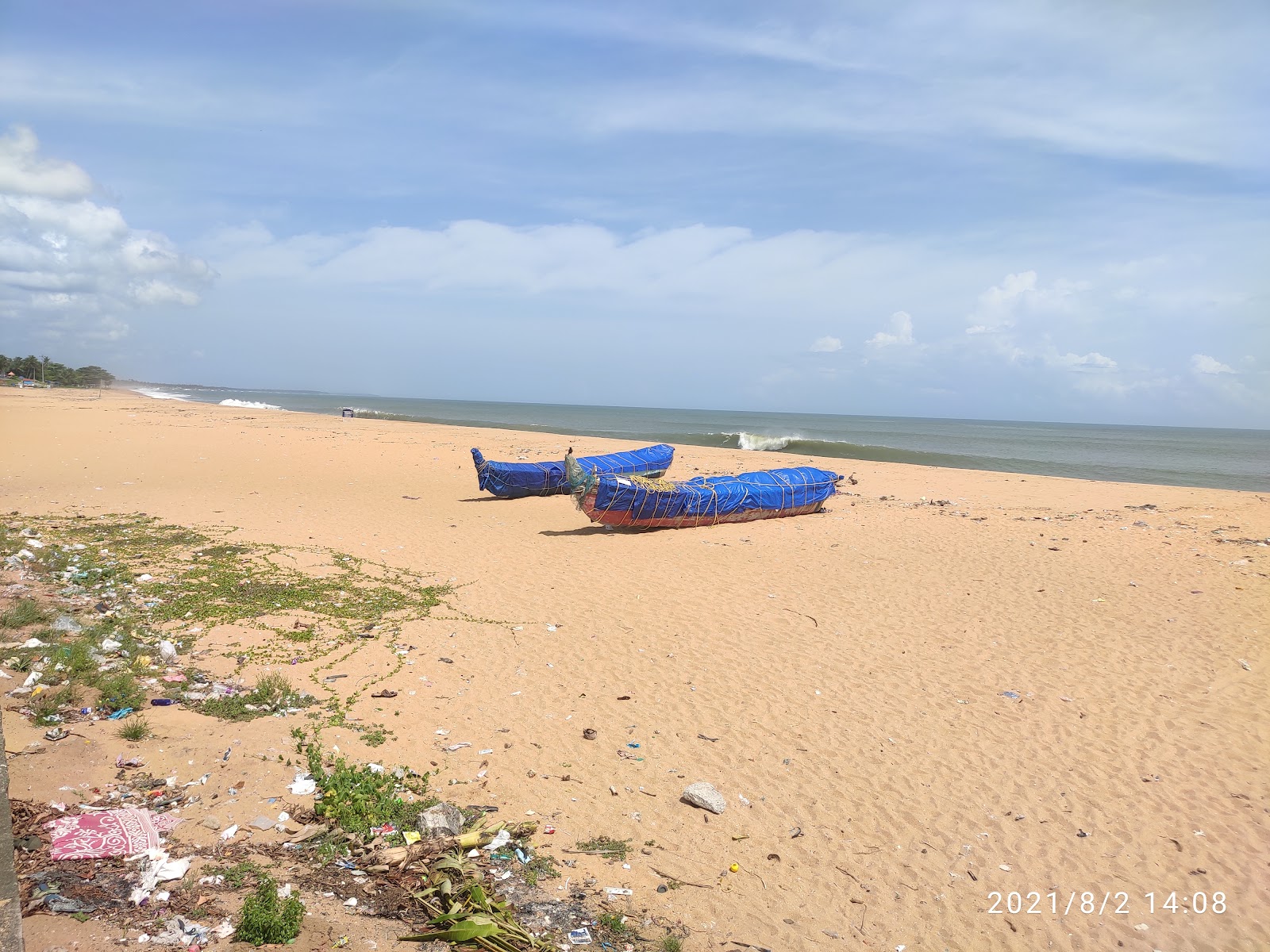 Φωτογραφία του Kollam Beach και η εγκατάσταση
