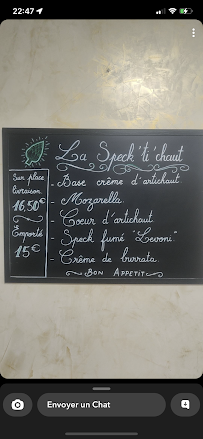Sempre Pizza Saint-Laurent-de-Mure à Saint-Laurent-de-Mure menu