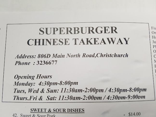 Comments and reviews of Superburger