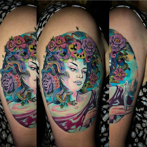 Explore solo leveling tattoo ideas, creative tattoo ideas in Buford, available at Inked Arts Tattoo Studio