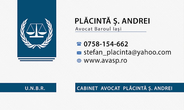 Cabinet Avocat Placinta Stefan Andrei Pascani - <nil>