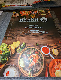 Menu / carte de Restaurant MY ANH à Waghäusel