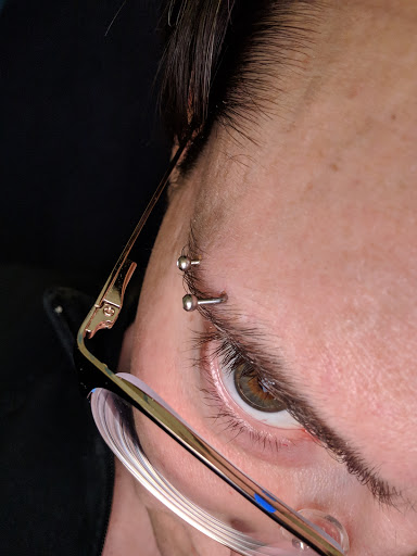 Explore carolina panthers tattoo ideas, creative tattoo ideas in Champaign, available at Almost Famous Body Piercing