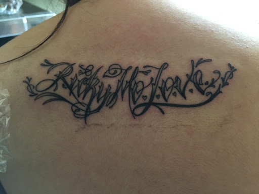 Explore women's back tattoo ideas, creative tattoo ideas in Houston, available at RS3 Studios