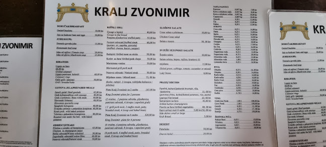 Broj telefona Restoran Kralj Zvonimir