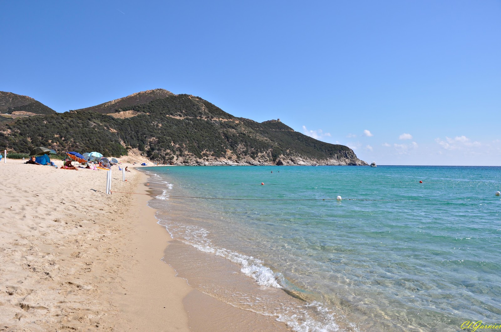 Photo de Plage de Genn'e Mari avec un niveau de propreté de très propre