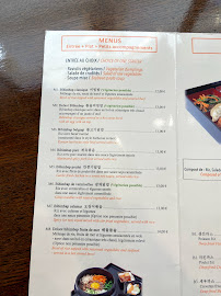 Carte du Restaurant Little Seoul à Paris