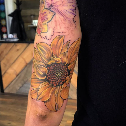 Explore dark angel tattoo ideas, creative tattoo ideas in Alexandria, available at Sayan Tattoo Company