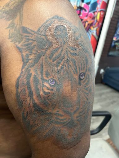 Explore semicolon butterfly tattoo ideas, creative tattoo ideas in Cape Coral, available at UNRIVALED INK