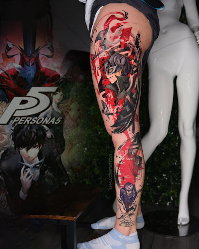 Explore tattoo shoulder ideas, creative tattoo ideas in Culver City, available at Art Collector Tattoo