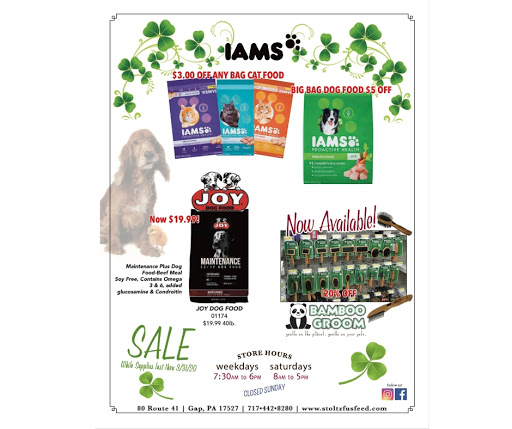 Pet Supply Store «Stoltzfus Feed & Supply», reviews and photos, 80 PA-41, Gap, PA 17527, USA