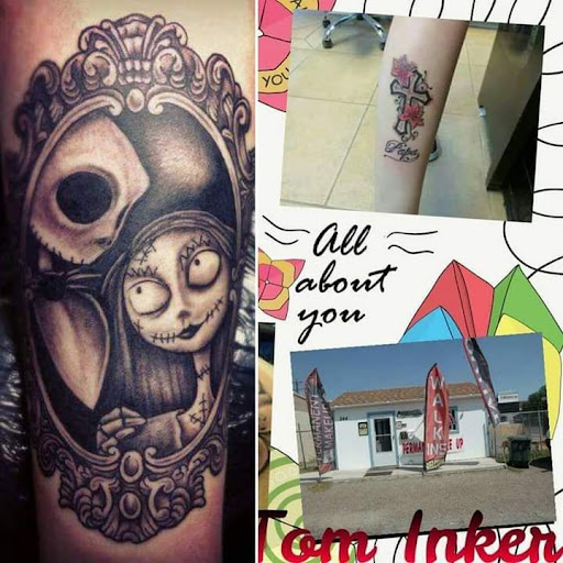 Explore father son tattoo ideas, creative tattoo ideas in Elko, available at Custom Tattoos and Body Piercing Studio