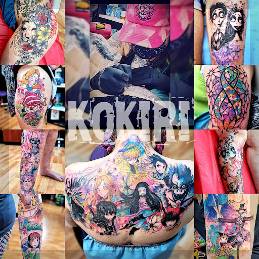 Explore shark tooth tattoo ideas, creative tattoo ideas in Benton, available at Spectrum Tattoo