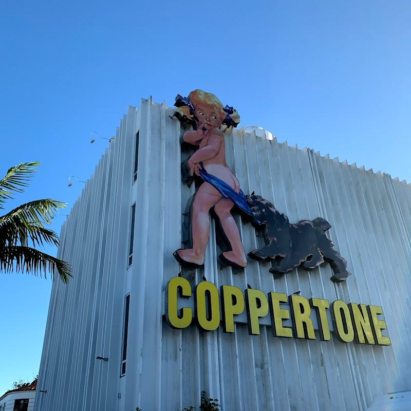 Coppertone Girl Sign