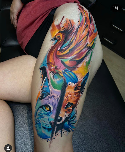 Explore que sera sera tattoo ideas, creative tattoo ideas in Fort Wayne, available at Grade A Tattoos and Body Piercing