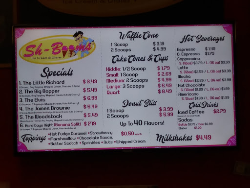 Dessert Shop «SH-Booms Ice Cream & The Oldies», reviews and photos, 42609 US-27, Davenport, FL 33837, USA