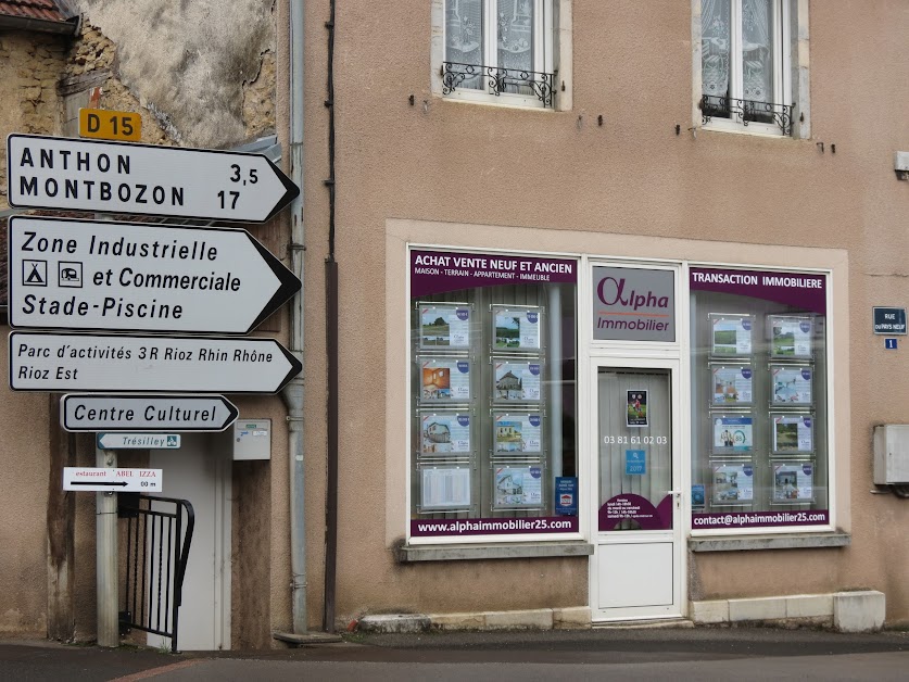 Alpha Immobilier à Rioz (Haute-Saône 70)