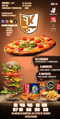 Pizza du Pizzeria FOOD KORNER 94 à Cachan - n°1